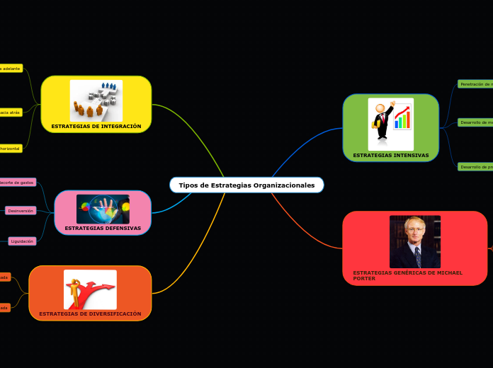 Tipos de Estrategias Organizacionales