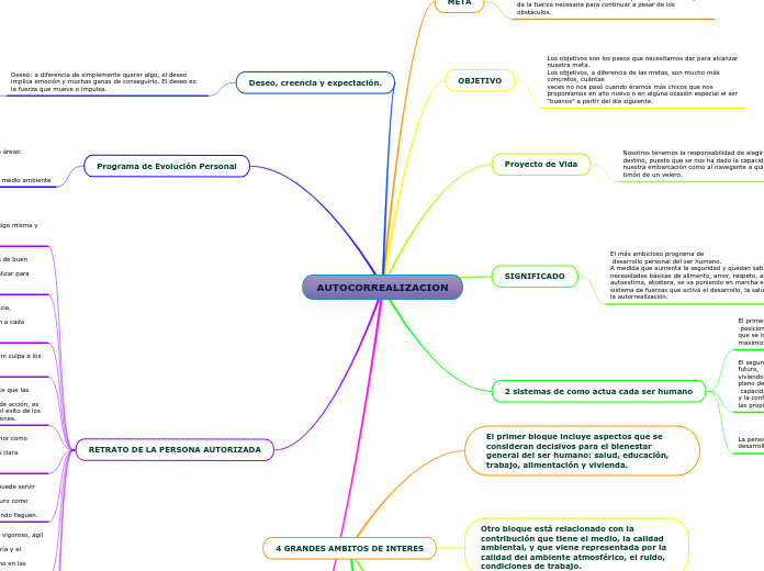 AUTOCORREALIZACION