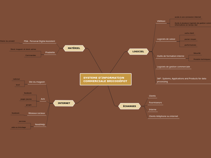 SYSTEME D'INFORMATION COMMERCIALE BRICODÉPOT