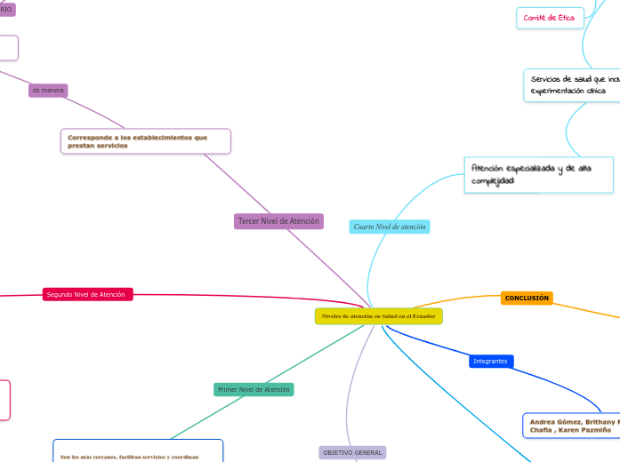 Niveles de atención en Salud en el Ecuador
