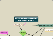 Art Styles in Late 19-century Europe and America
