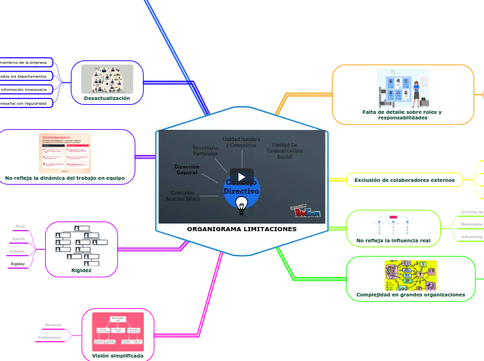 ORGANIGRAMA LIMITACIONES