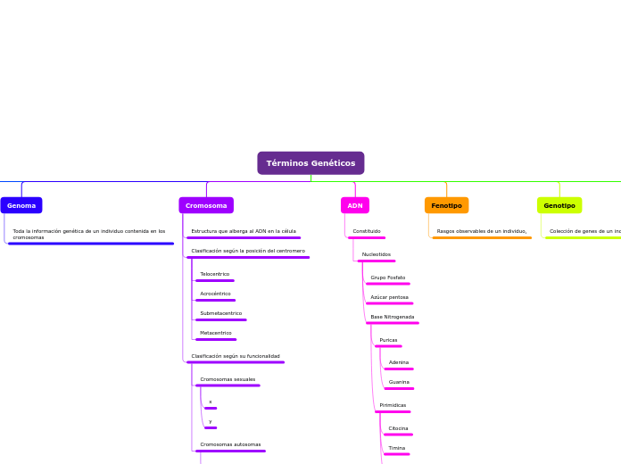 Términos Genéticos
