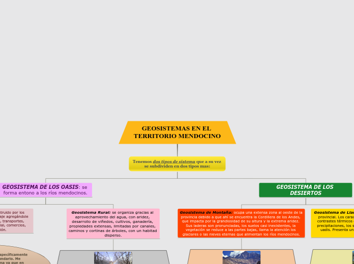 GEOSISTEMAS EN EL TERRITORIO MENDOCINO