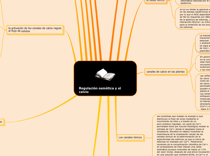 Regulación osmótica y el calcio