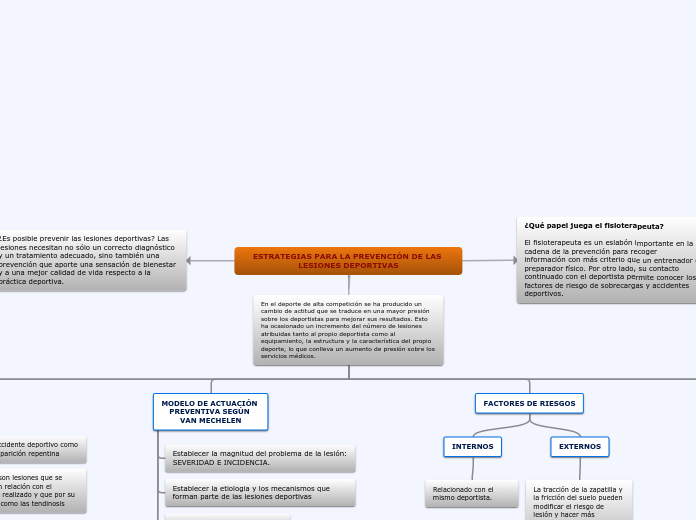 ESTRATEGIAS PARA LA PREVENCIÓN DE LAS LESIONES DEPORTIVAS