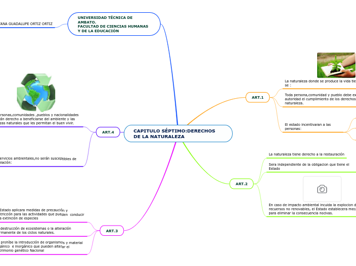 CAPITULO SÉPTIMO:DERECHOS DE LA NATURALEZA