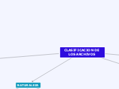 CLASIFICACION DE LOS ARCHIVOS