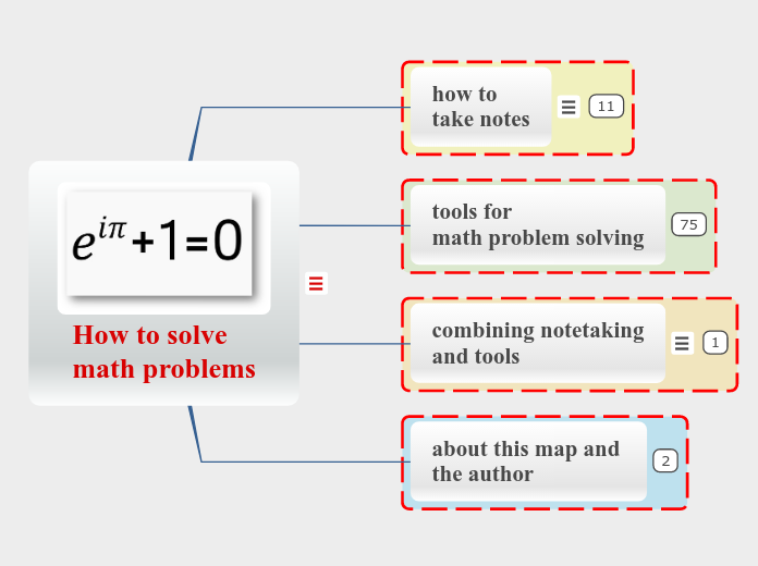 How to solve math problems