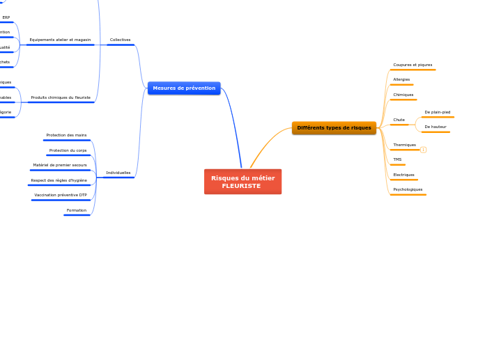 Risques du métier
     FLEURISTE