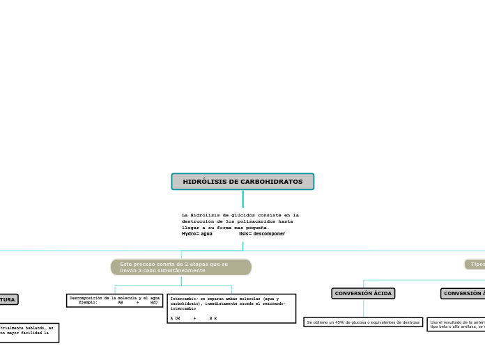 HIDRÓLISIS DE CARBOHIDRATOS
