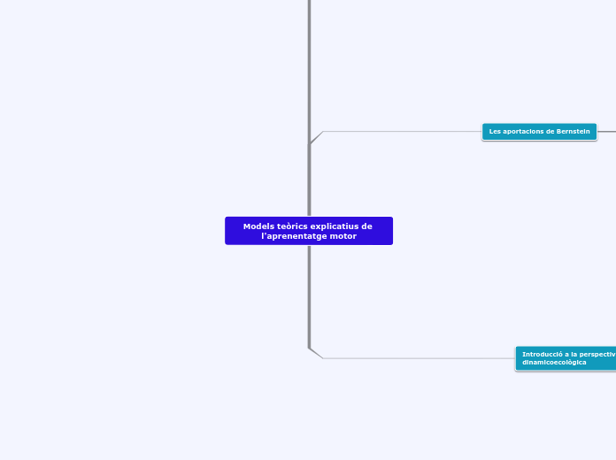 Models teòrics explicatius de l'aprenentatge motor