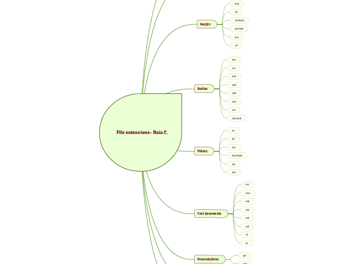 File extensions- Naia C.