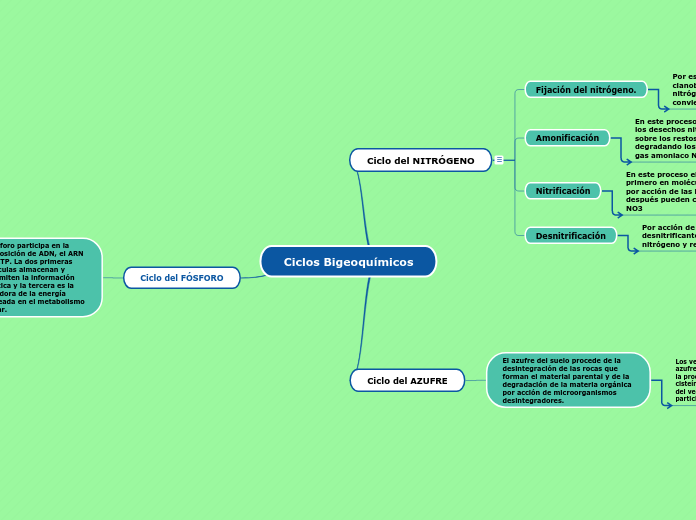 Ciclos Bigeoquímicos