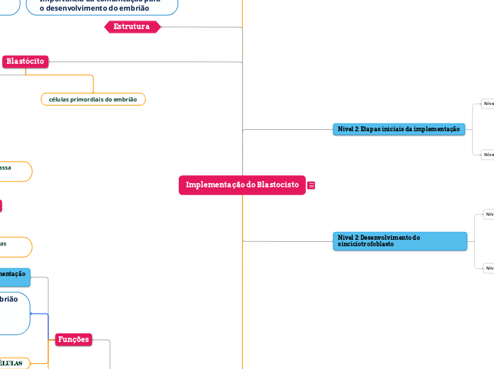 implementação do blastocisto