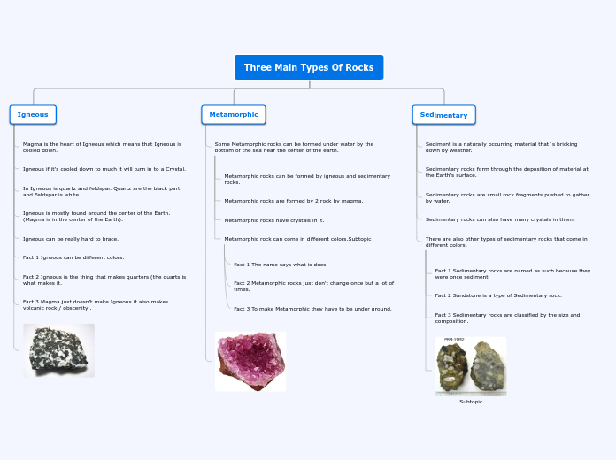 Three Main Types Of Rocks