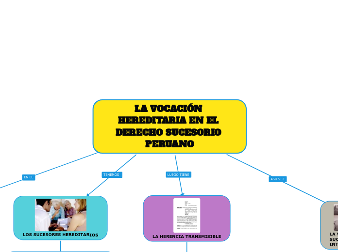 LA VOCACIÓN HEREDITARIA EN EL DERECHO S...- Mapa Mental