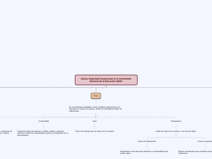 Salud y Seguridad Ocupacional en la Uni...- Mapa Mental