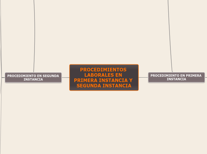 PROCEDIMIENTOS LABORALES EN PRIMERA INSTANCIA Y SEGUNDA INSTANCIA