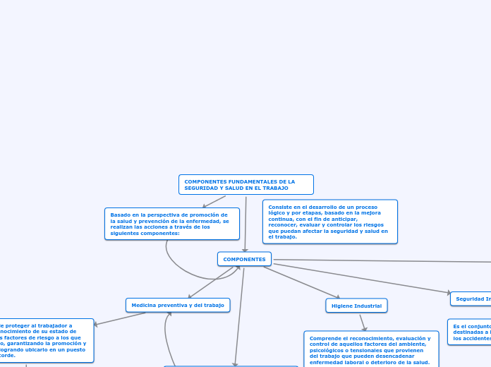 COMPONENTES FUNDAMENTALES DE LA SEGURID...- Mapa Mental