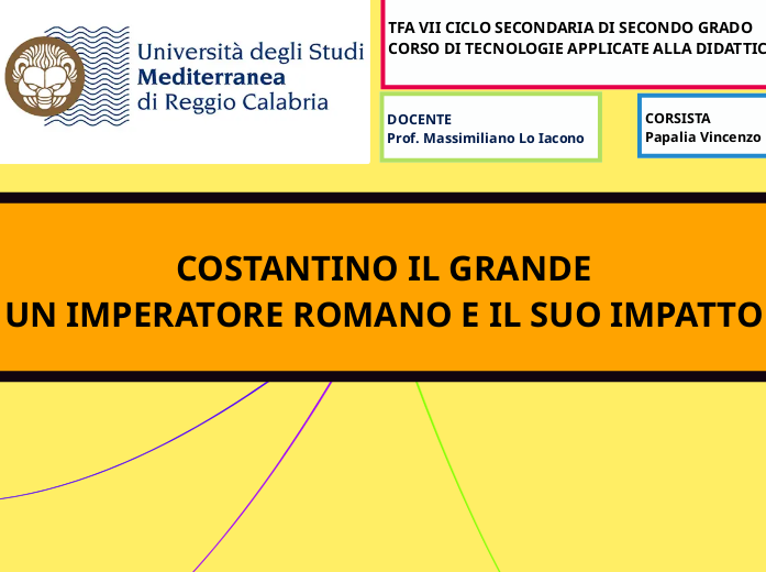 COSTANTINO IL GRANDE
UN IMPERATORE ROMANO E IL SUO IMPATTO