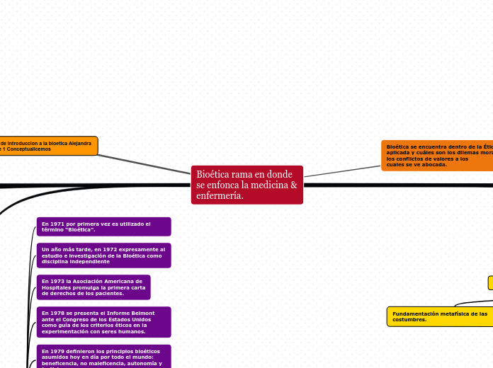 Mapa Conceptual Bioetica fatima