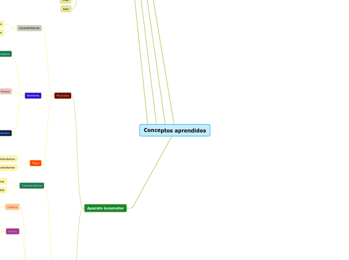 Conceptos aprendidos