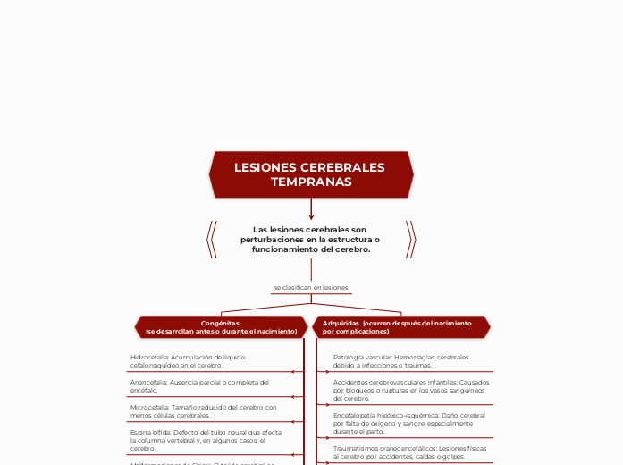 Lesiones cerebrales tempranas