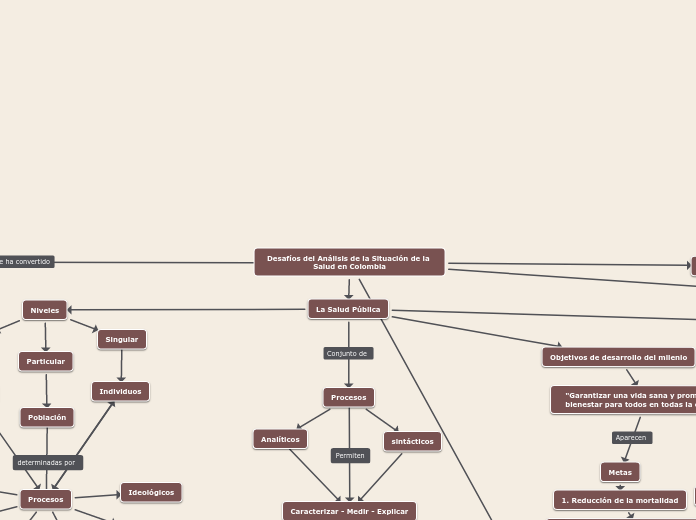 Desafíos del Análisis de la Situación d...- Mapa Mental