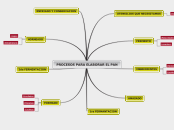 PROCESOS PARA ELABORAR EL PAN - Mapa Mental