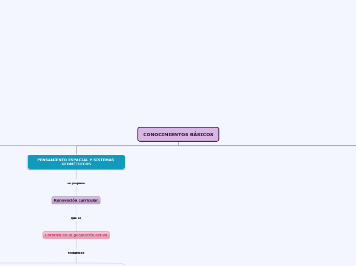 CONOCIMIENTOS BÁSICOS - Mapa Mental