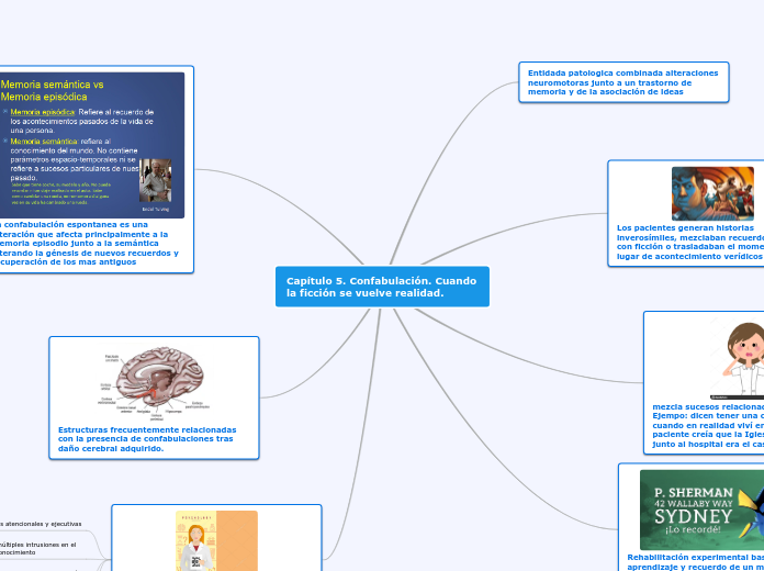 Capítulo 5. Confabulación. Cuando la ficción se vuelve realidad.