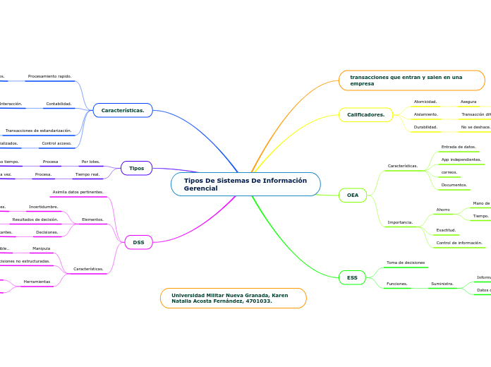 Tipos De Sistemas De Información Gerencial