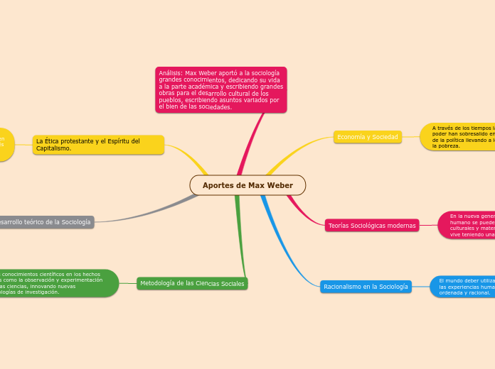 Aportes de Max Weber