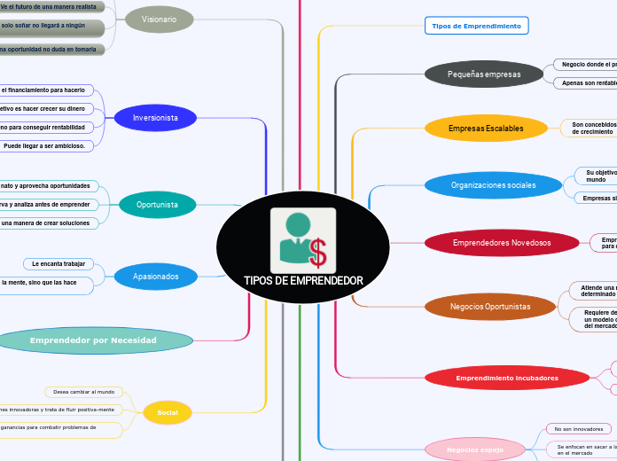 TIPOS DE EMPRENDEDOR