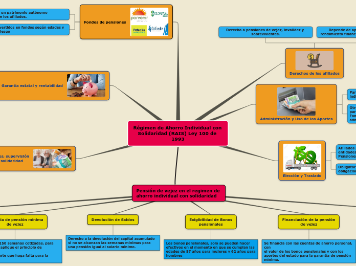 Régimen de Ahorro Individual con Solidaridad (RAIS) Ley 100 de 1993