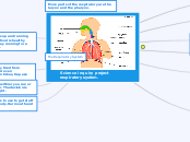 Science inquiry project respiratory system...- Mind Map