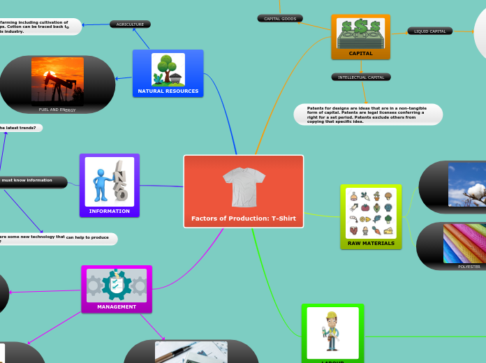 Factors of Production of a T-Shirt