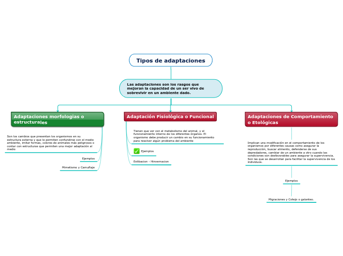 Tipos de adaptaciones