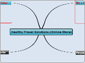 Healthy Travel Solutions (Online Store) - Mind Map