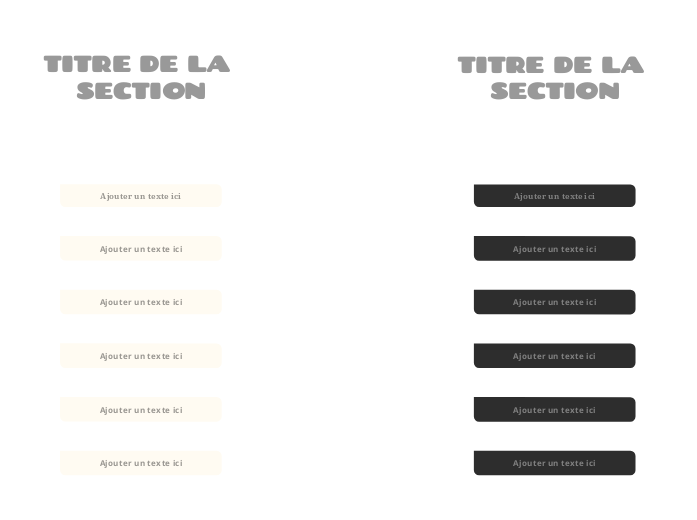 Modèle de Tableau T (Vert & Jaune)