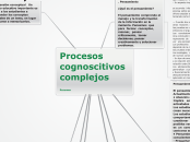 Procesos cognoscitivos complejos