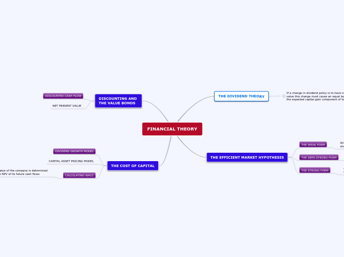 FINANCIAL THEORY