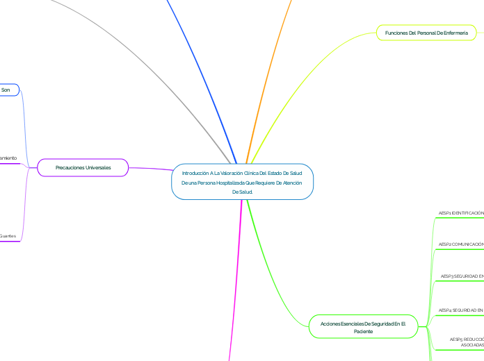 Introducción A La Valoración Clínica De...- Mapa Mental