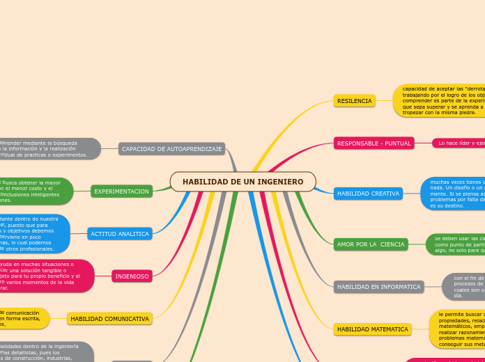 HABILIDAD DE UN INGENIERO