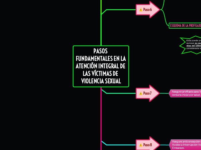 PASOS FUNDAMENTALES EN LA ATENCIÓN INTE...- Mapa Mental