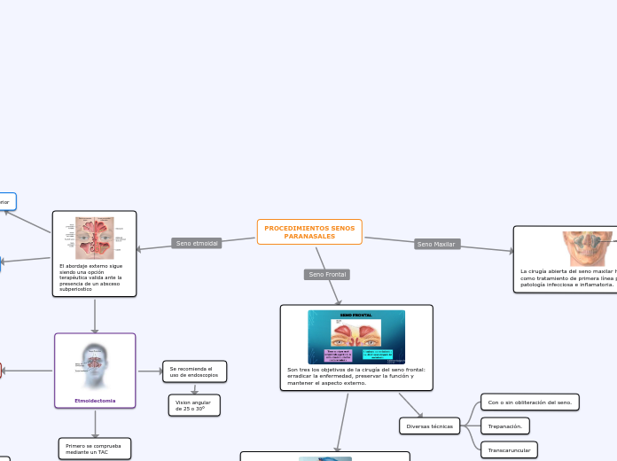 PROCEDIMIENTOS SENOS
PARANASALES