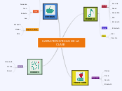 CARACTERISTICAS DE LA CLASE - Mapa Mental