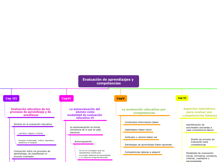 Evaluación de aprendizajes y competencias