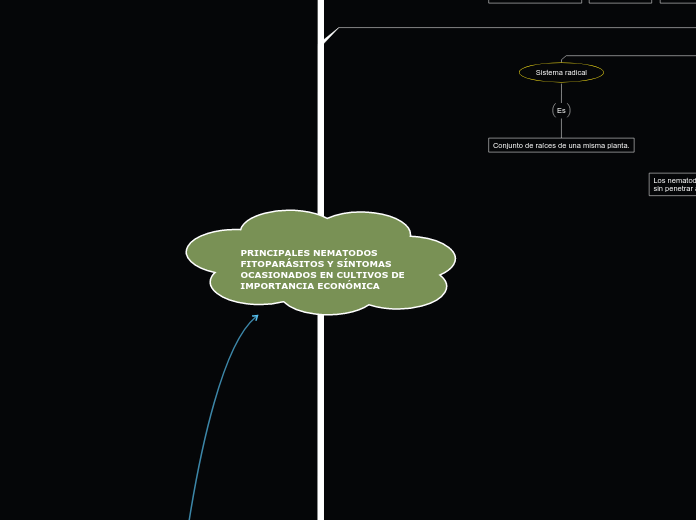 PRINCIPALES NEMATODOS FITOPARÁSITOS Y S...- Mapa Mental